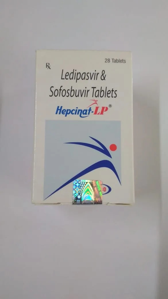 Lediposvir & Sofosbuvir Tablet image 1