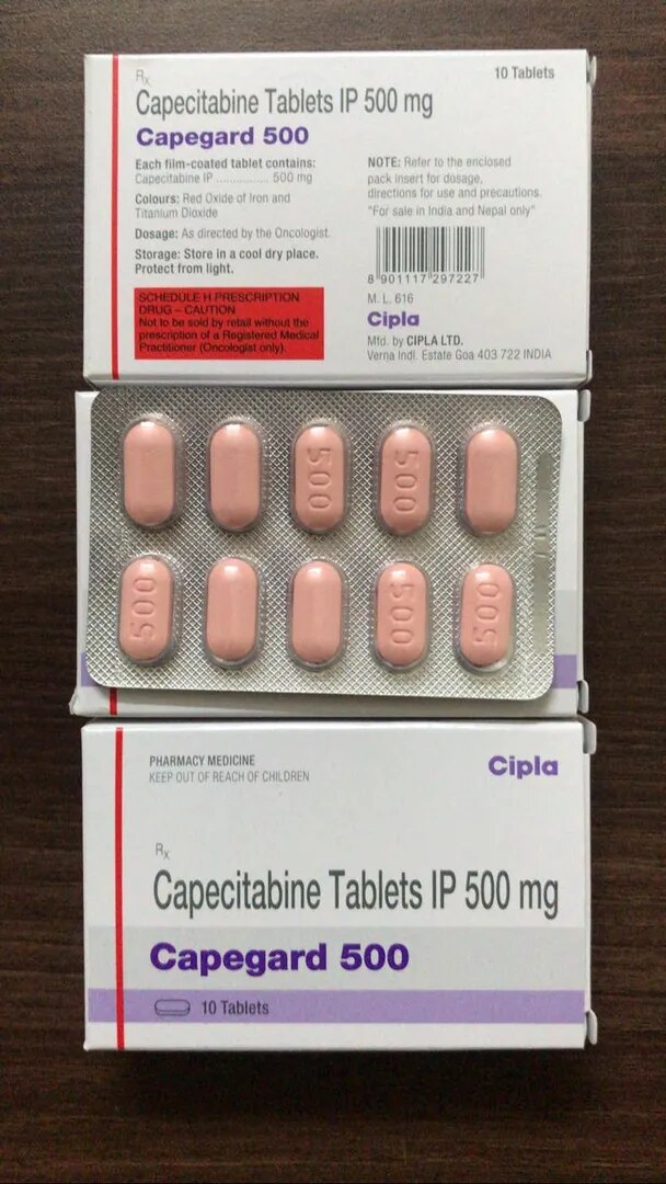 Capecitabine 500mg Tablet image 1