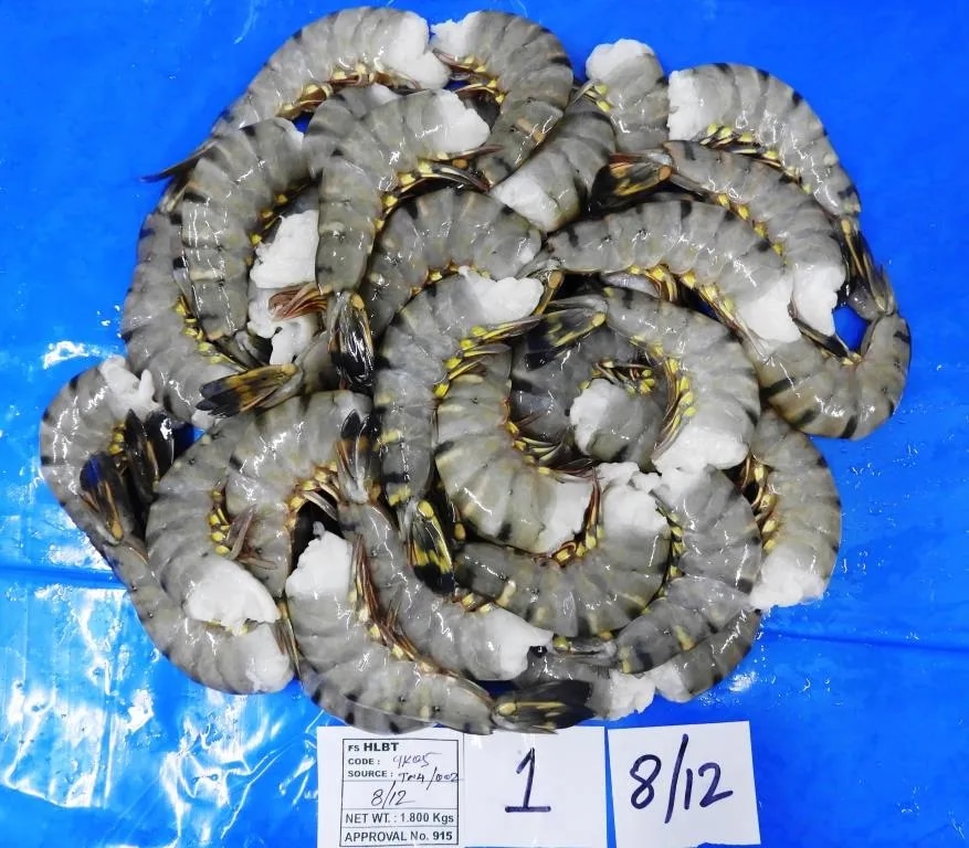 HEADLESS BLACK TIGER SHRIMPS & PRAWNS image 1