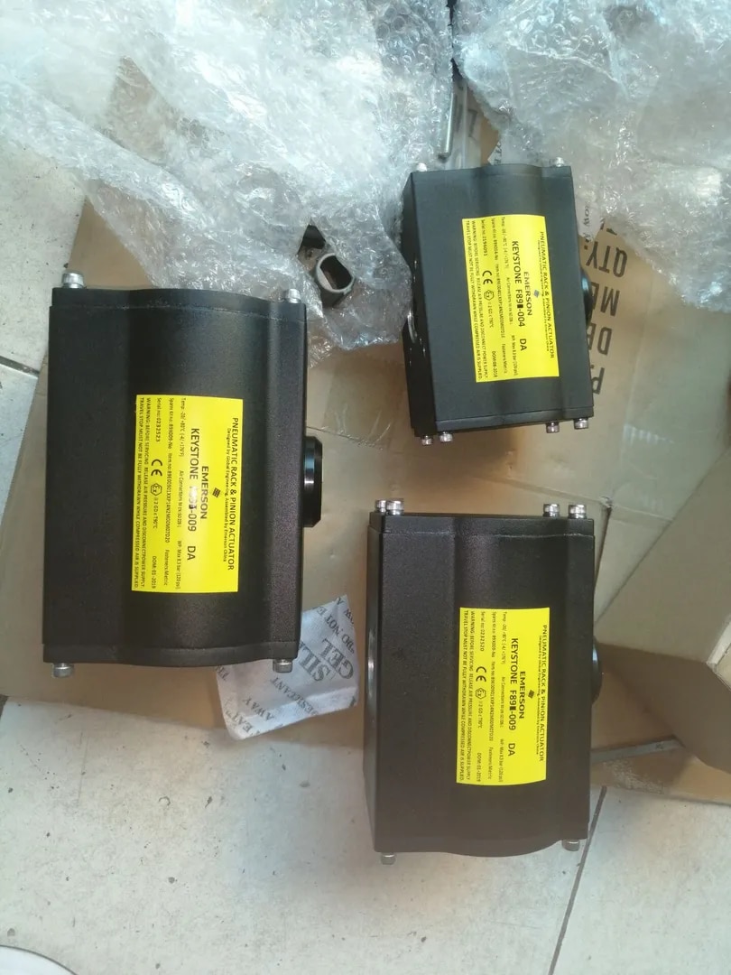 KEYSTONE PNEUMATIC QUARTER-TURN ACTUATOR image 1