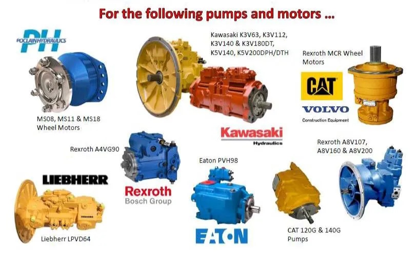 Authorise Dealer Distributor Of Rexroth Danfoss Kawasaki Parker Caterpillar Kobelco Komatsu Doosan BEML Hydraulic Pump image 1