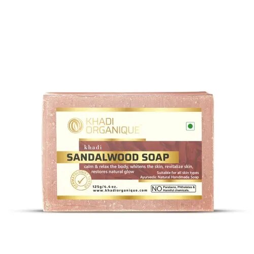 KHADI SANDALWOOD SOAP image 1
