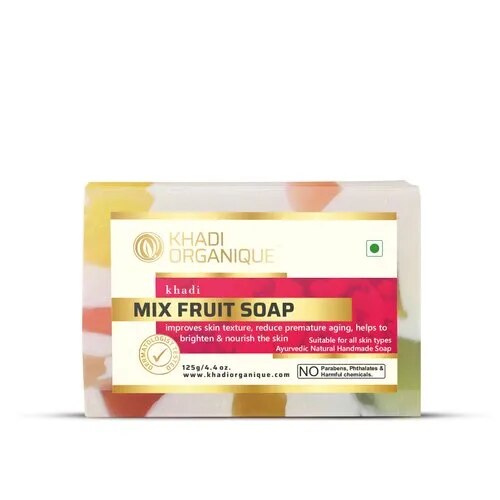 KHADI ORGANIQUE MIX FRUIT SOAP image 1