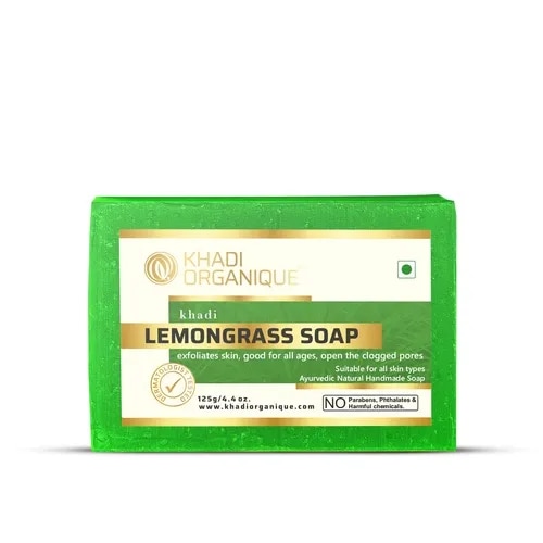 KHADI LEMONGRASS SOAP image 1