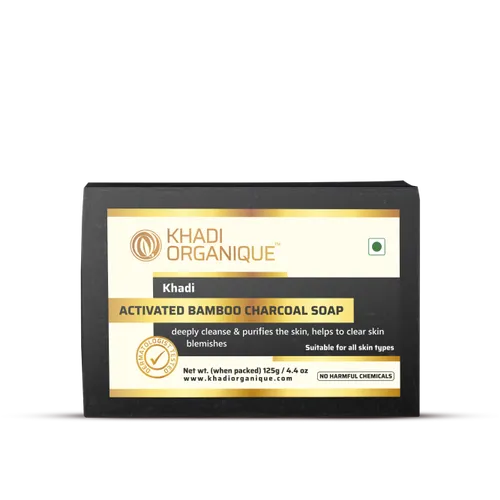 KHADI CHARCOAL SOAP image 1