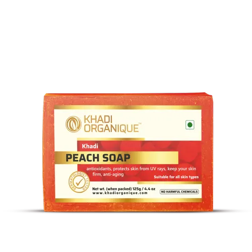 KHADI PEACH SOAP image 1