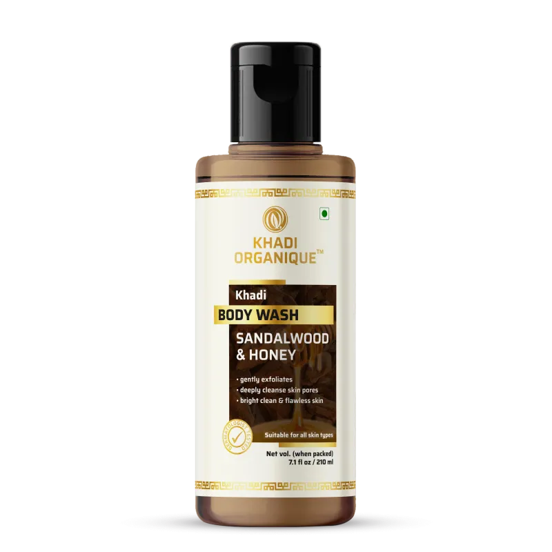 KHADI SANDALWOOD & HONEY FACE WASH image 1