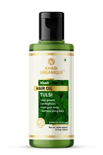 KHADI TULASI HAIR OIL image 1
