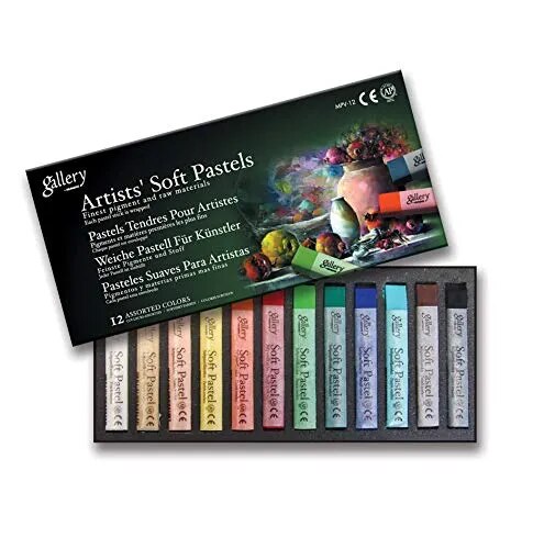Mungyo Gallery Artists' Soft Pastels - 12 Colors image 1