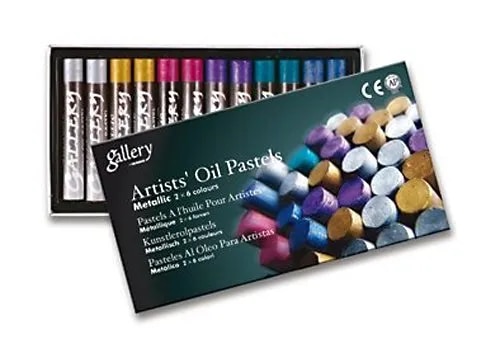 Mungyo Gallery Metallic Oil Pastel Set image 1