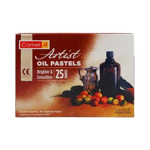 Camel Artist Oil Pastel 25 COLOUR image 1