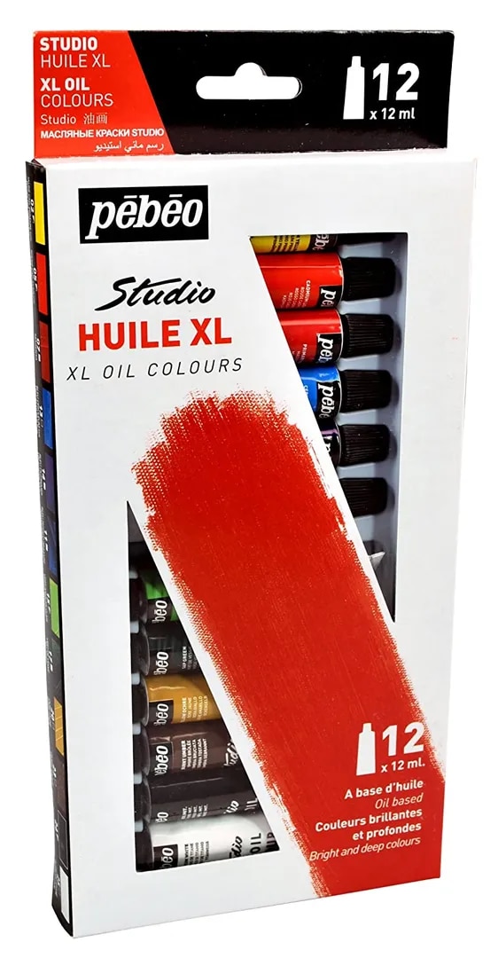 Pebeo XL FINE OIL COLOUR SET 12*12 ML image 1