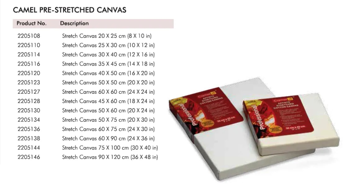 Camel Stretched Canvas ALL SIZES AVILLABLES image 1