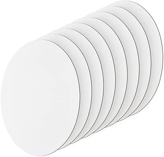OVAL CANVAS BOARD IN MULTIPLE SHAPES image 1