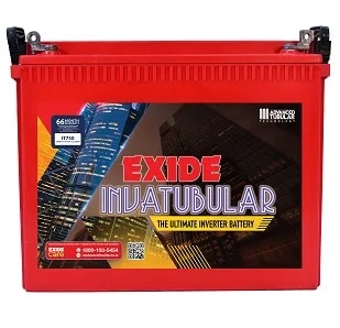 EXIDE INVA TUBULAR IT950 Inverter Battery 250ah image 1