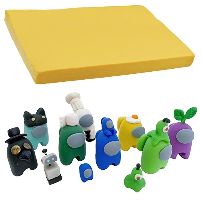 Barbecue Polymer Clay Oven Bake for Jewelry Making Sculpting (Pack of 250 Grams) image 1