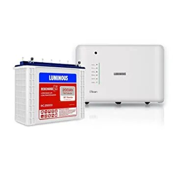 Luminous Icon 1100 Inverter And 200 Ah - RC25000 Battery image 1