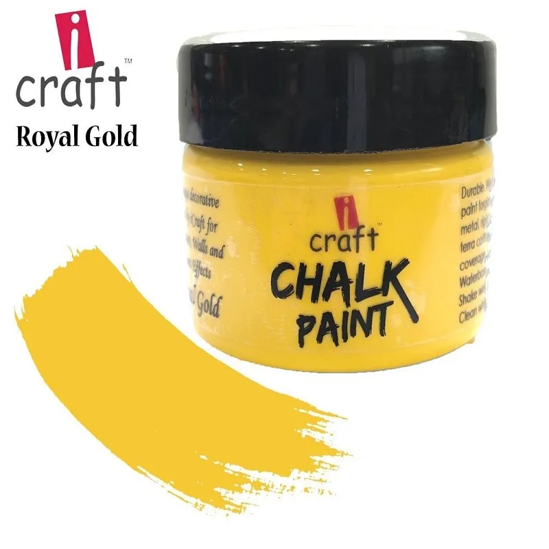Home Decor Chalk Paint 50ml Non Toxic, Eco Friendly Paint Gives Chalky and Matte Finish. image 1