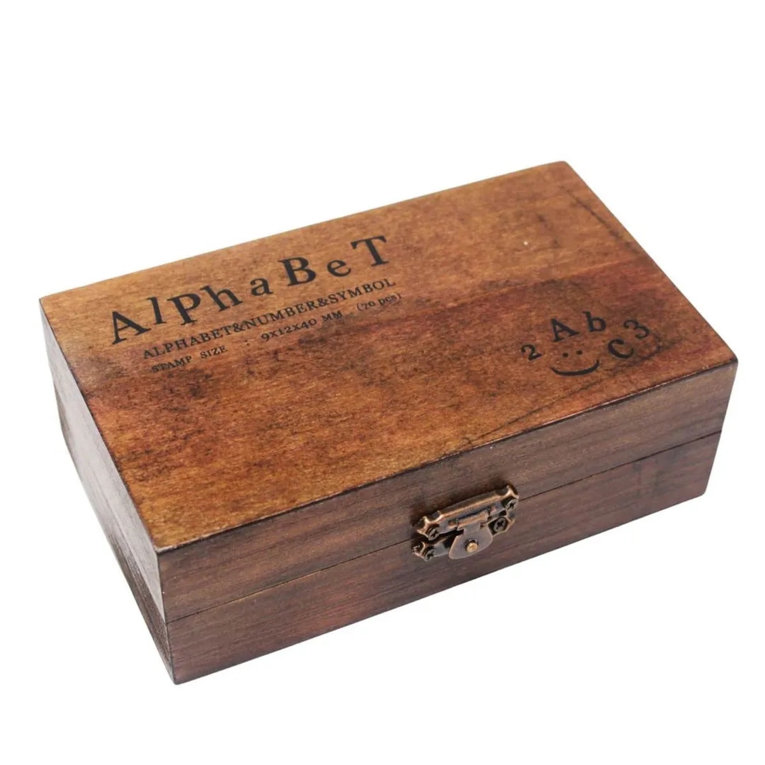 Wooden Stamp (Stamp Size: 9x12x40 mm) image 1