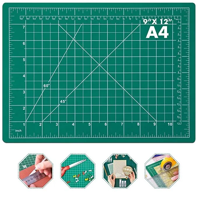 Anezus Self Healing Craft Cutting Mat A4 image 1