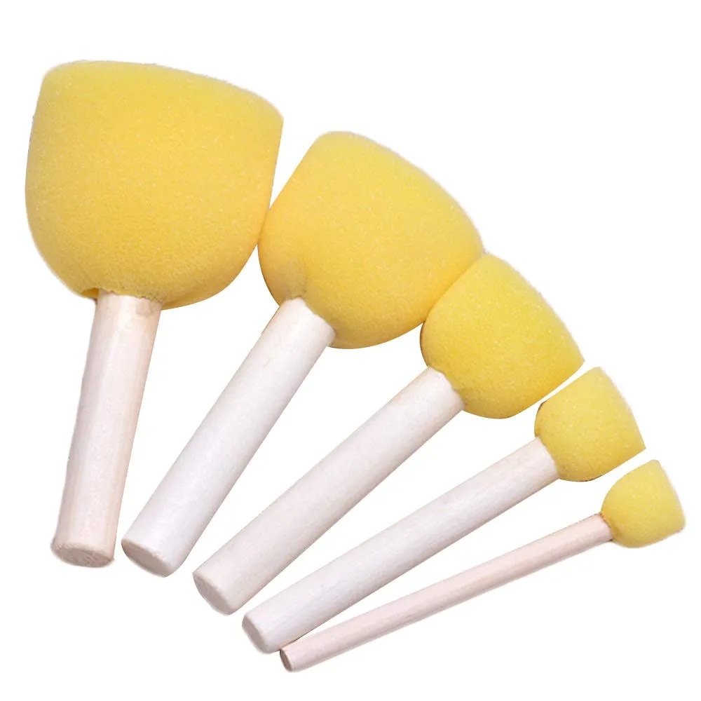 Yellow Sponge Dabber Set of 5 pc image 1