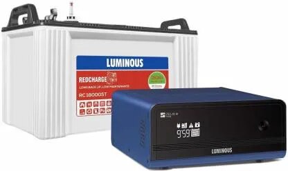 Luminous Inverter +1100VA UPS RC 18000ST 150 Ah Tubular Battery image 1