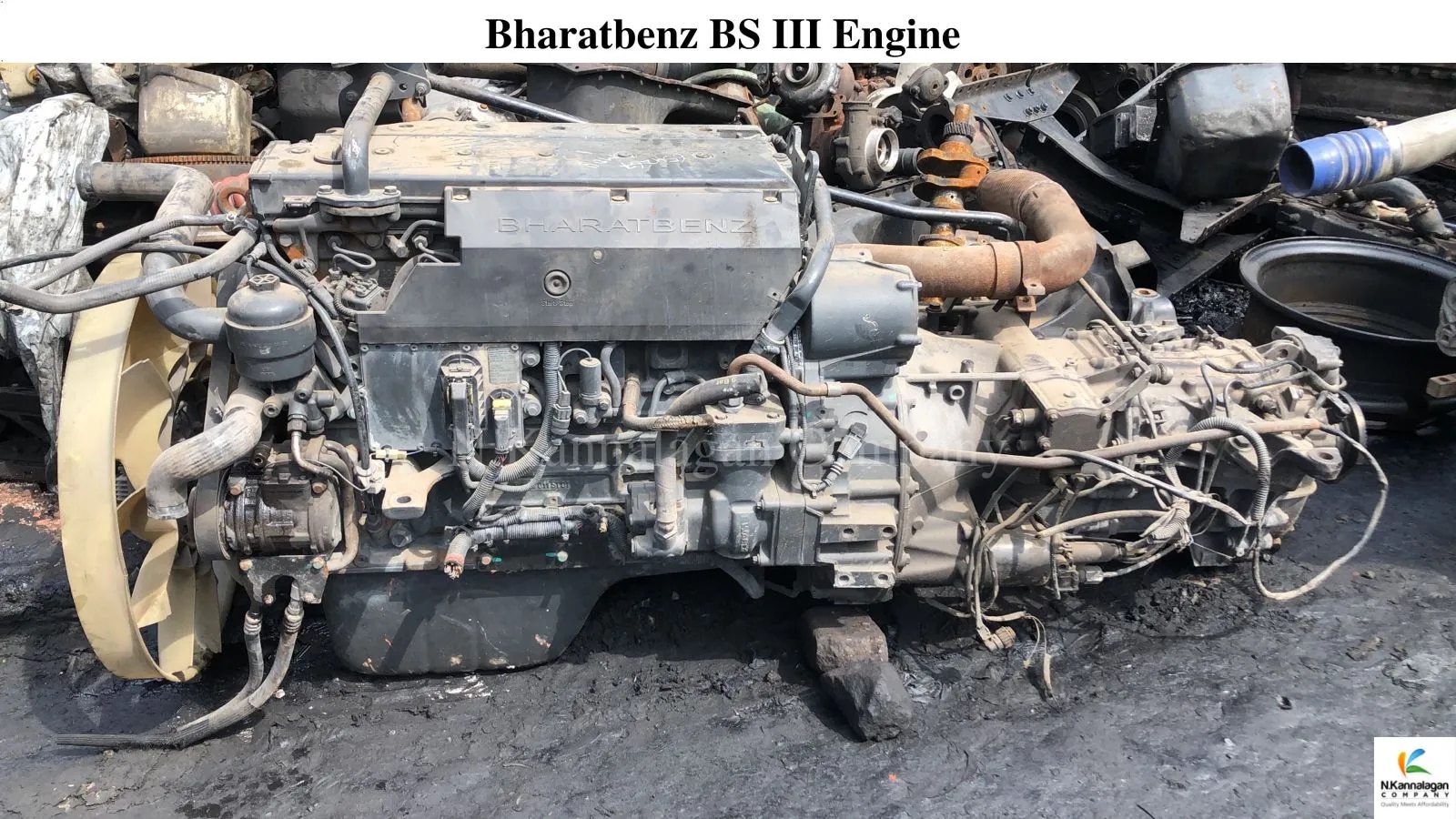 Bharatbenz BS III CRDI Pump Engine image 1