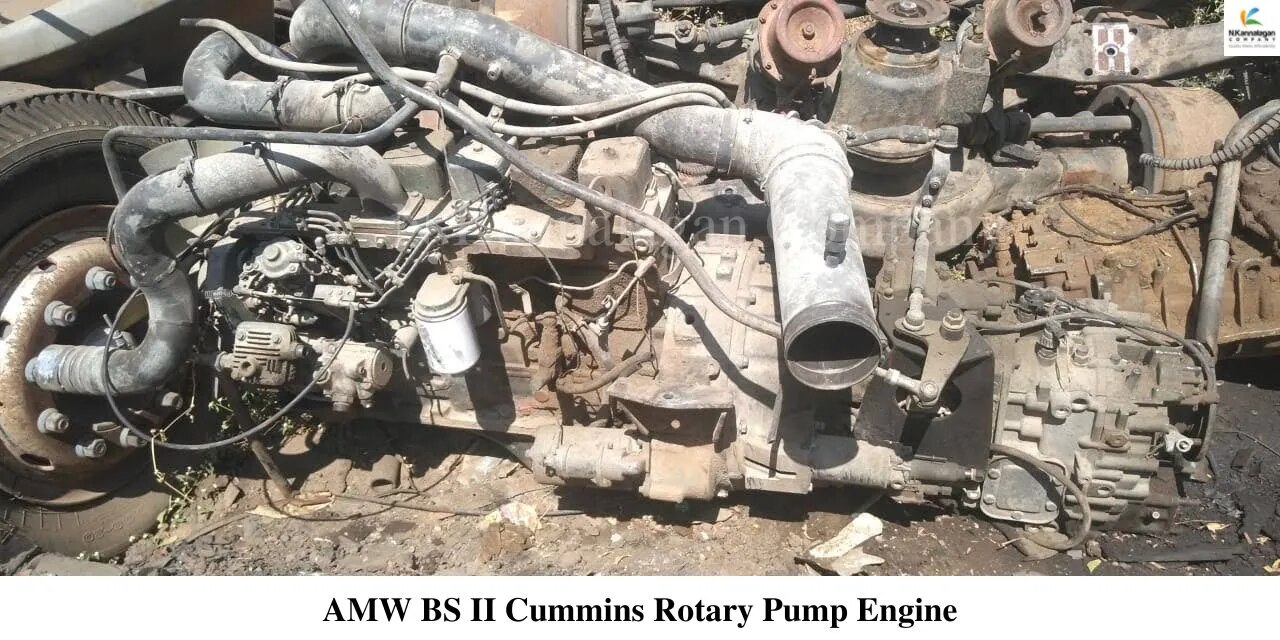 AMW BSII Cummins Engine Rotary Pump image 1