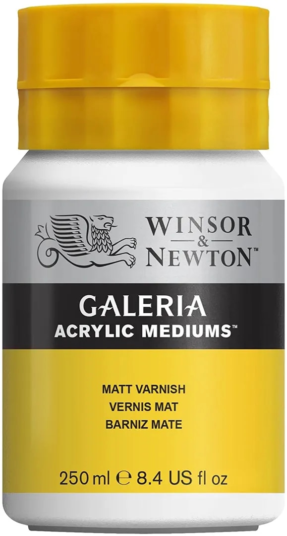 Winsor & Newton Galeria Matt Varnish - 250ml image 1