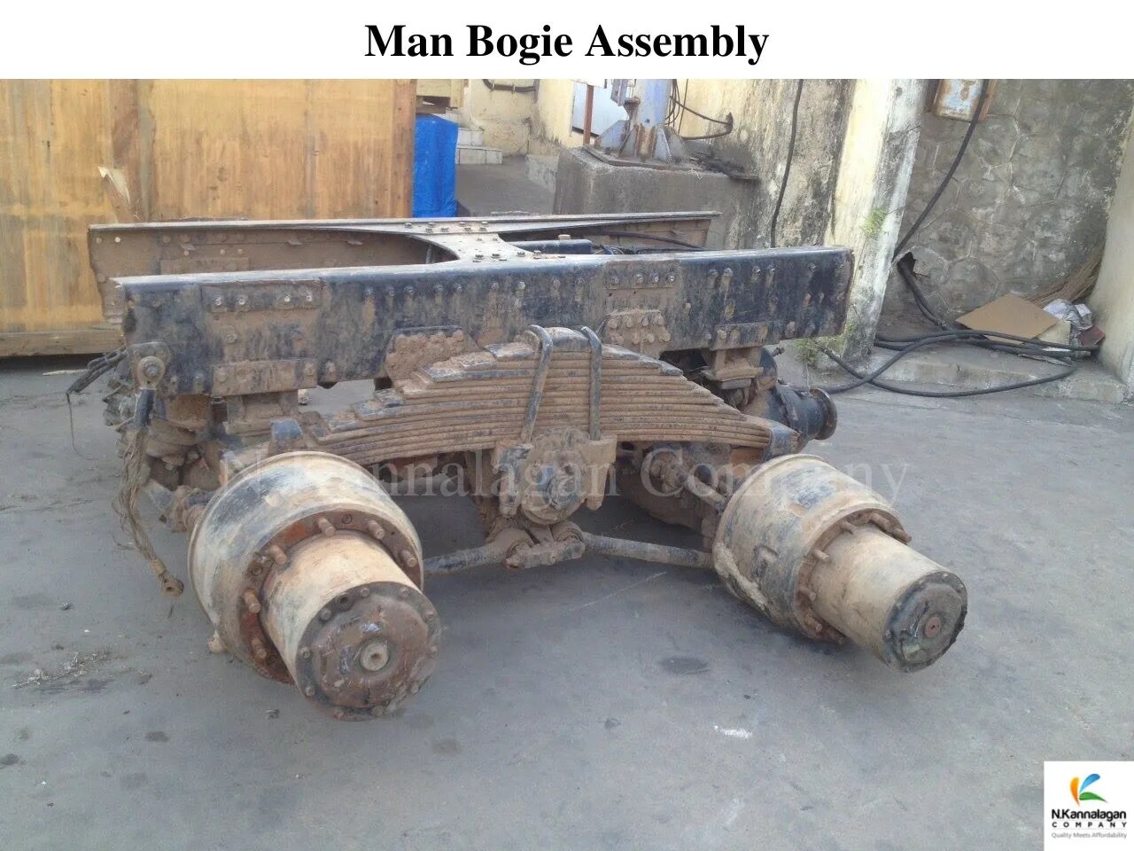Man Bogie Assembly image 1