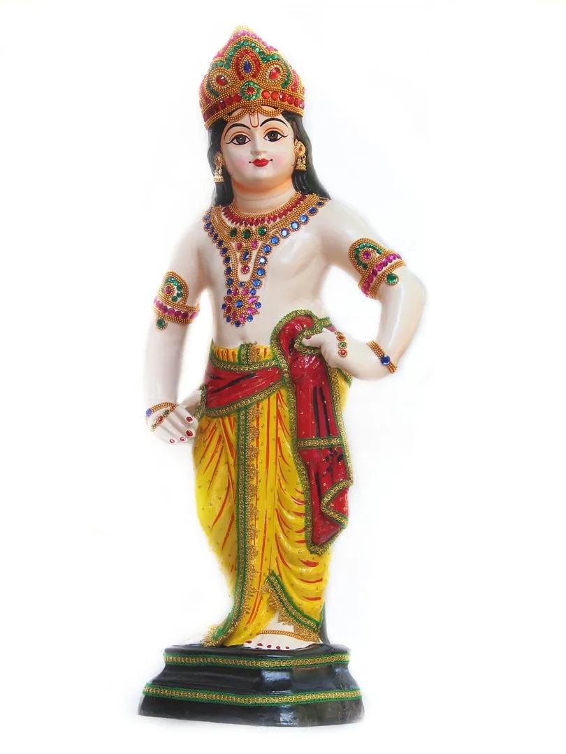 Guruvayur krishna idol (Height 3 feet/ 91 Cm/ 36 Inch) image 1