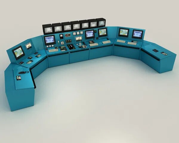 Control Desk & Mimic Panels image 1