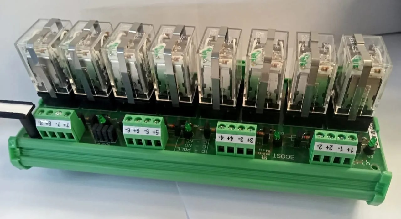 Relay Interfacing Module RP24D08-1CO-M-B5/P.(MY2) image 1