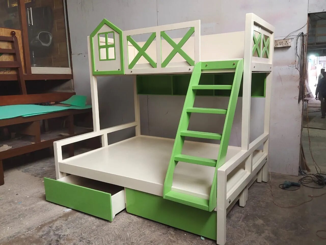 Hut Model Bunk Bed image 1