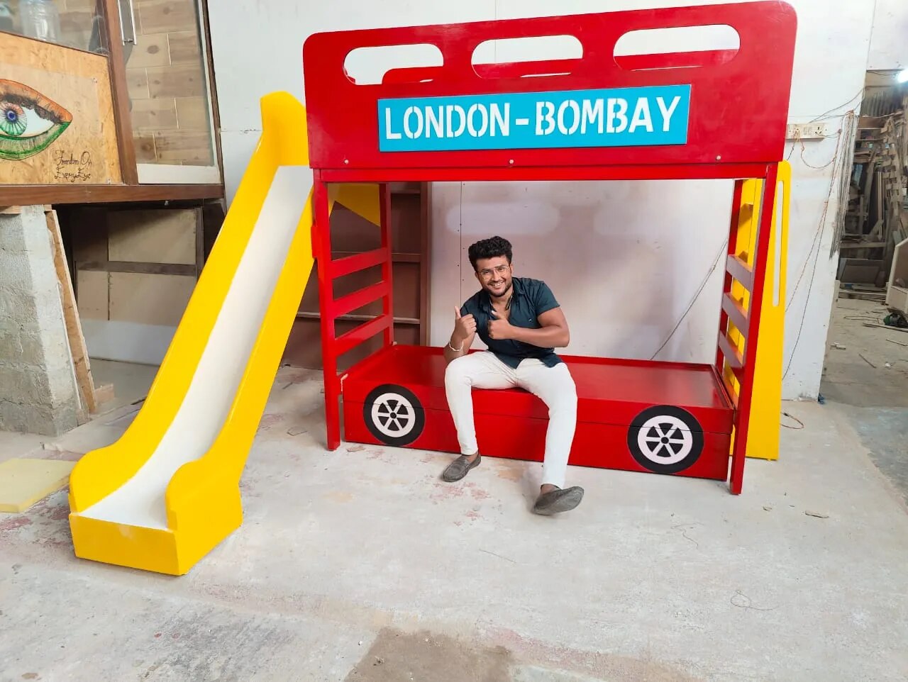 Bus Model Bunk Bed image 1