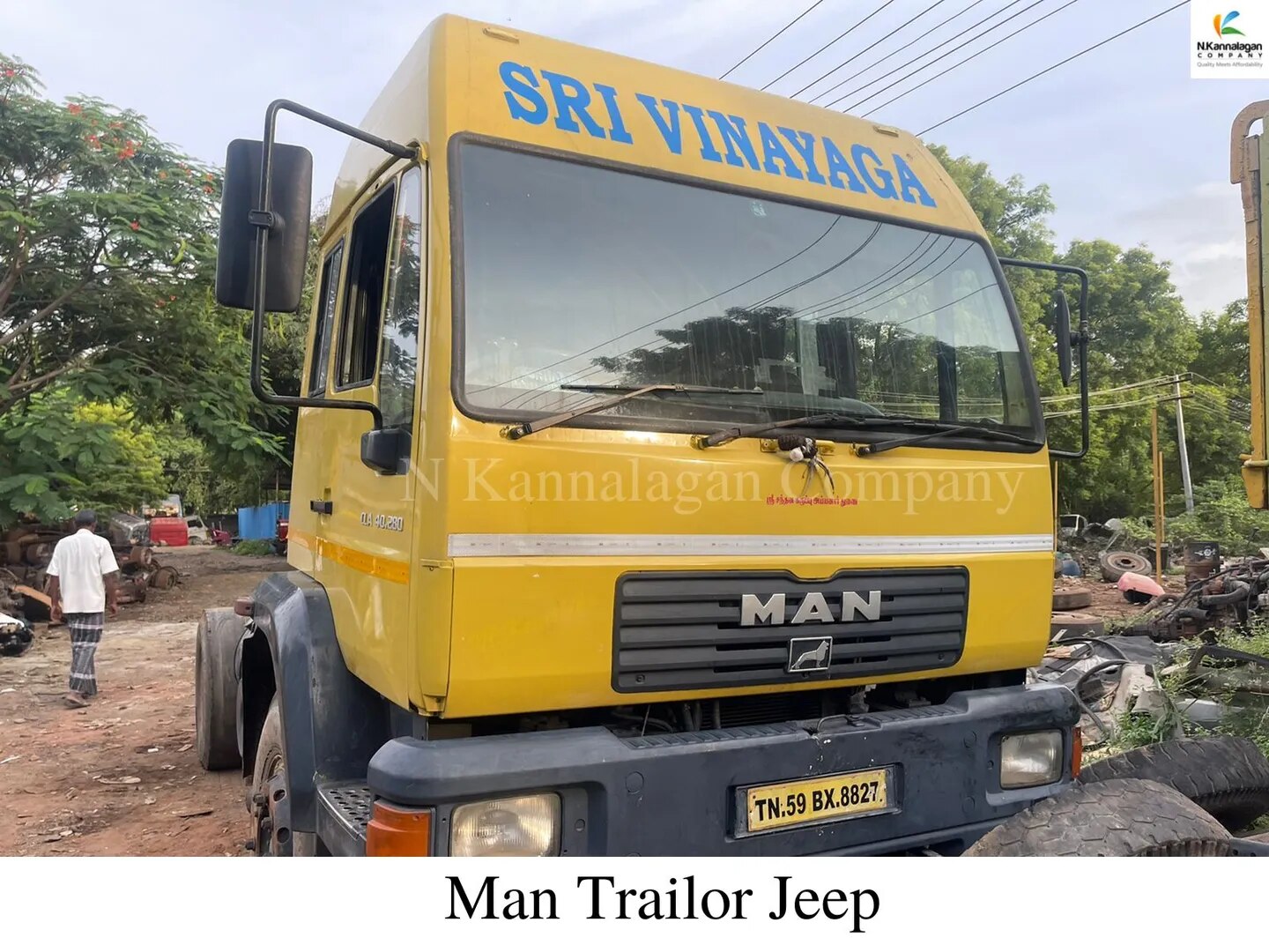 Man Trailor Jeep image 1