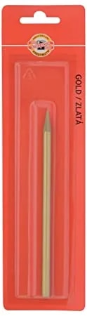 KOH-I-NOOR 8750 Woodless Coloured Pencil - Standard Gold image 1