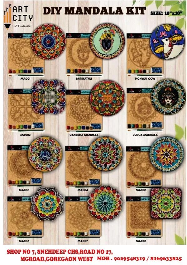 MANDALA LIPPAN ART KIT image 1