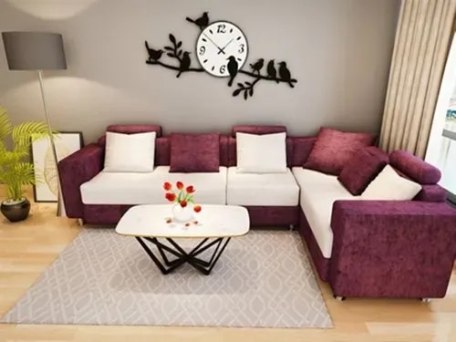 L Shape Living Room Sofa Set image 1