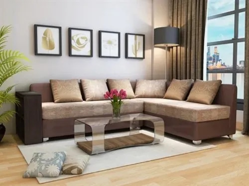 L Shape Living Room Sofa Set image 1