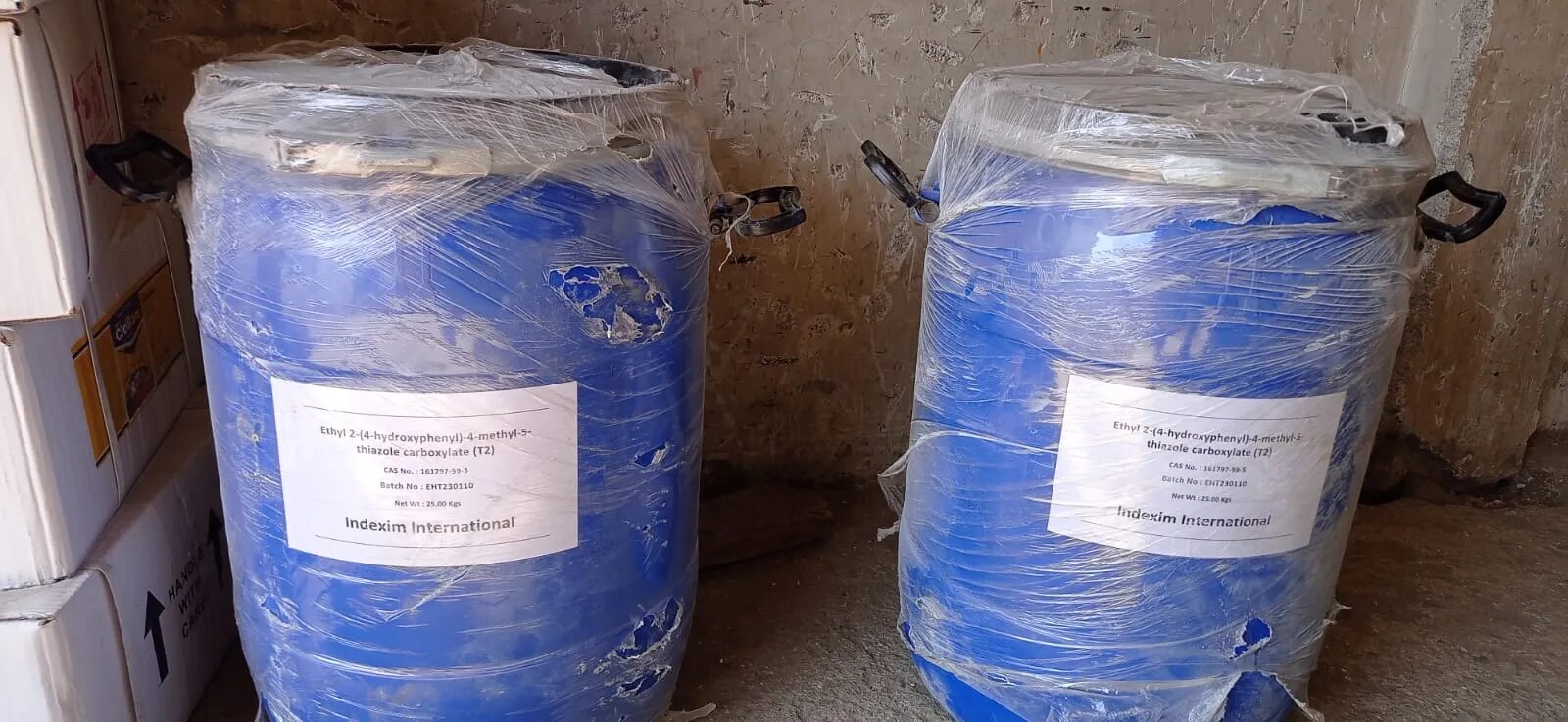 febuxostat intermediate Ethyl 2-(3-cyano-4-isobutoxyphenyl)-4-methylthiazole-5-carboxylate-methyl-1,3-thiazole-5-carboxylate (T5), CAS No. : 160844-75-7 image 1