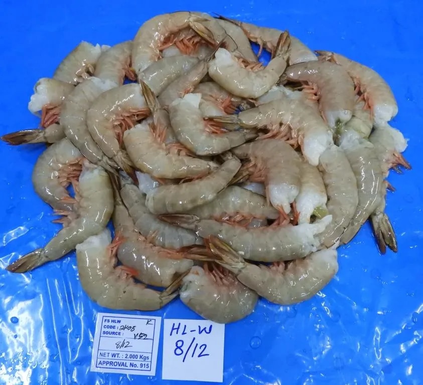 Headless White Shrimps & Prawns (Grade-1) image 1