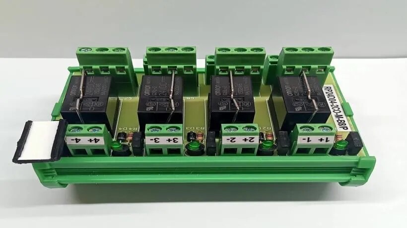 Relay Interfacing Module RP24D04-2CO-M-B8/P image 1