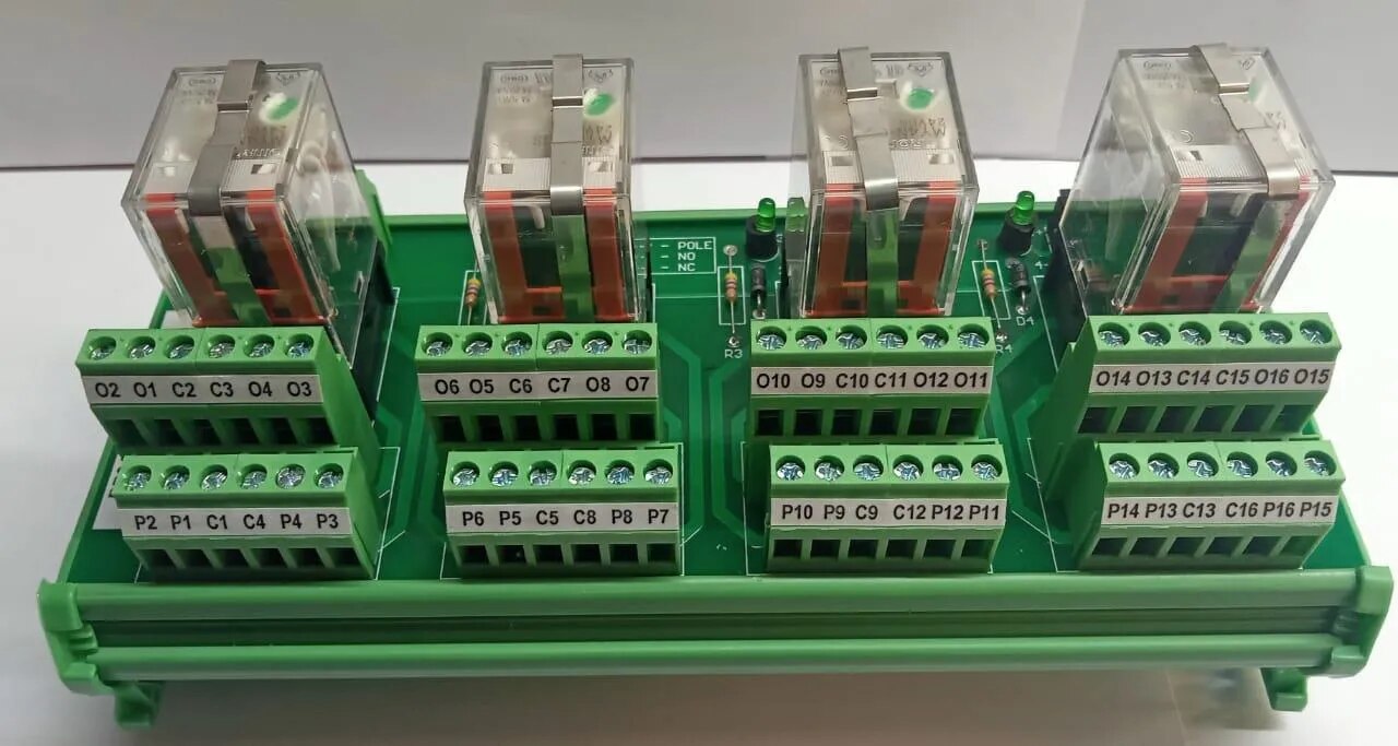Relay Interfacing Module RP24D04-4CO-M-B14/P image 1