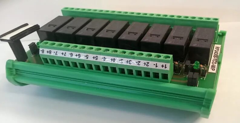 Relay Interfacing Module RP24D08-1CO-M/P image 1