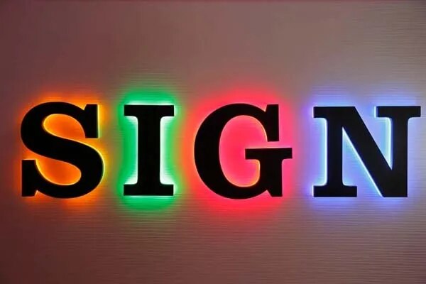 Acrylic letters image 1
