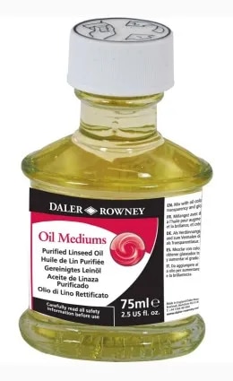 DALER-Rowney Purified Linseed Oil 75 ml image 1