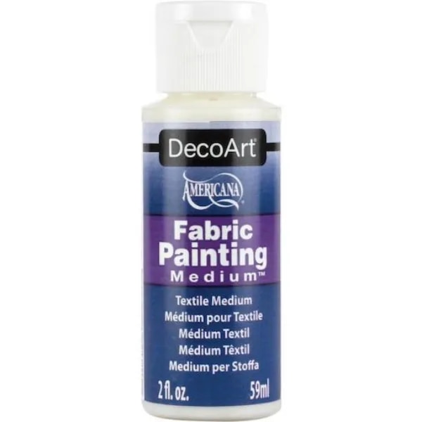 DecoArt Fabric Painting Medium - 59ml image 1