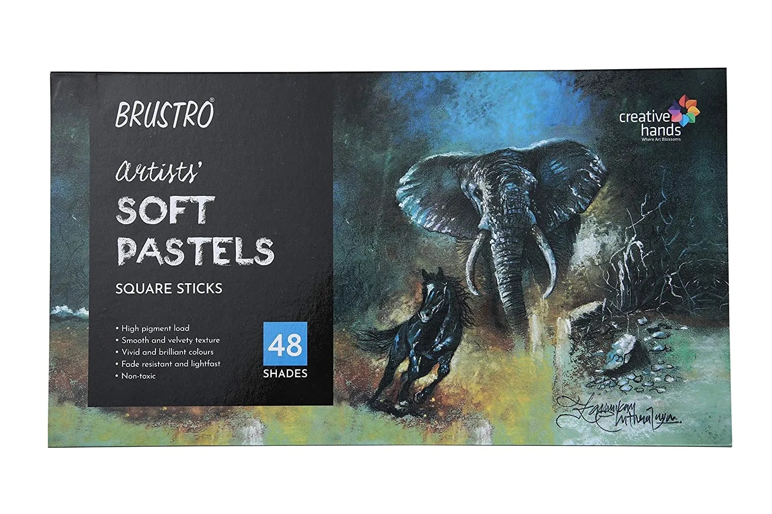 Brustro Artists Soft Pastels Set of 48 image 1