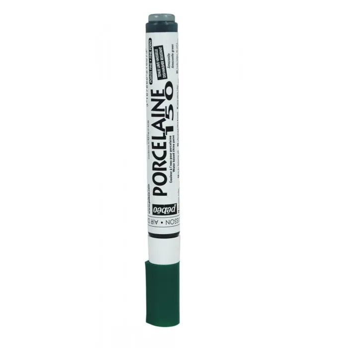 PEBEO PORCELAINE 150 PAINT MARKER - FINE TIP - 0.7 MM - AMAZONITE GREEN (07) image 1
